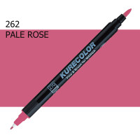 Двосторонній маркер Бледна троянда (Pale Rose) KURETAKE Kurecolor Fine&Brush, №262
