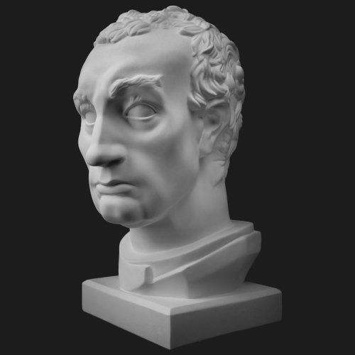 Гіпсова модель Голова Гаттамелата 50x32x28 см