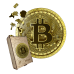 Пазл деревянный Биткоин Bitcoin, А5, Картонная коробка
