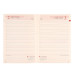 Ежедневник датированный на 2025 год, А5 Leo Planner, Velvet черный 368 стр