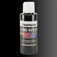 Краска для аэрографии Прозрачный черный CREATEX 5132 Transparent Black, 60 мл