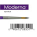 Пензель синтетика кругла Moderna 77, No.4, M77R-4