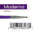 Пензель синтетика плоска Moderna 77, No.0, M77S-0