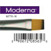 Пензель синтетика плоска Moderna 77, No.16, M77S-16