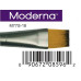 Пензель синтетика плоска Moderna 77, No.18, M77S-18
