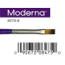 Пензель синтетика плоска Moderna 77, No.6, M77S-6
