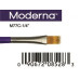 Пензель синтетика плоска Moderna 77, 1-4-6.4 мм, M77C-1-4