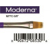 Пензель синтетика плоска Moderna 77, 3-8-9.5 мм, M77C-3-8