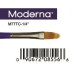 Кисть синтетика филберт Moderna 77, 1-4 -6.4 мм M77TC-1-4