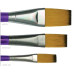 Пензель синтетика плоска Moderna 77, 1-2 -12,7 mm- M77ST-1-2