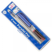Перьевая ручка для каллиграфии Pilot Parallel Pen 6,0 мм, черный
