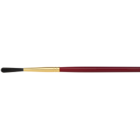 Кисть шрифтовая белка круглая с длинным волосом для акварели №12 NocturnaPRO, Royal Langnickel