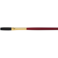 Кисть плоская удлиненная белка для акварели №3/8 NocturnaPRO, Royal Langnickel