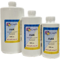 Лак акриловый глянцевый, 250 мл