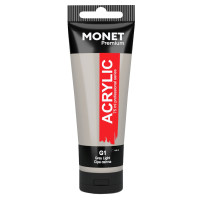 Краска акриловая Monet 75мл (G1) Серая светлая (75125G1)