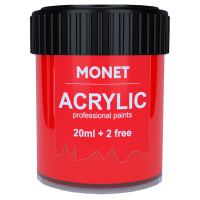 Краска акриловая Monet 22 мл (31) Красная (2000331)