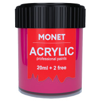 Краска акриловая Monet 22 мл (44) Розовая темная (2094544)