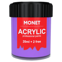 Краска акриловая Monet 22 мл (47) Сиреневая (2026447)