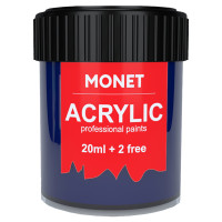 Краска акриловая Monet 22 мл (52) Синяя ФЦ (2003952)