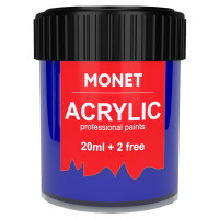 Краска акриловая Monet 22 мл (56) Cиняя (2021956)