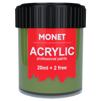 Краска акриловая Monet 22 мл (82) Оливка (2031282)