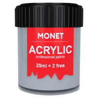 Краска акриловая Monet 22 мл (G3) Серая (20721G3)