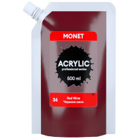 Краска акриловая Monet 500 мл (36) Вино красное (500036)