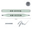 Маркер спиртовий Холодний сірий 4 SANTI Brush №CG4 Cool Gray 4