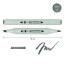 Маркер спиртовий Зелено-сірий 5 SANTI Brush №GG5 Green Gray 5
