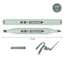 Маркер спиртовий Зелено-сірий 5 SANTI Brush №GG5 Green Gray 5