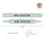 Маркер спиртовий Сірий теплий 1 SANTI Brush №WG1 Warm Gray 1