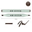Маркер спиртовий Теплий сірий 8 SANTI Brush №WG8 Warm Gray 8