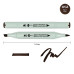 Маркер спиртовий Теплий сірий 8 SANTI Brush №WG8 Warm Gray 8