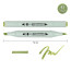 Маркер спиртовий Насичено-оливковий SANTI Brush, №43 Rich Olive