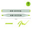 Маркер спиртовий Блідно-зелений SANTI Brush, №59 Pale Green