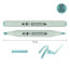 Маркер спиртовий Бірюзово-зелений SANTI Brush, №57 Teal Green