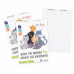 Альбом для малювання А4, 100г/м2, 20 листів, на спіралі, Cats Friendship ROSA Kids