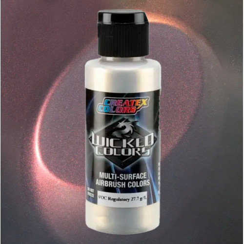 Краска для аэрографии Cosmic Sparkle Красный W442, Wicked Colors Createx Cosmic Sparkle Red 60 мл