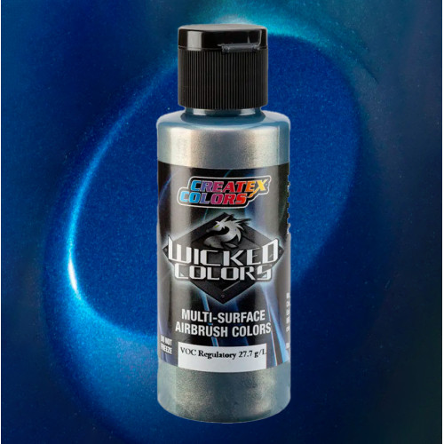 Краска для аэрографии Flair Tint Синий W452, Wicked Colors Createx Flair Tint Blue 120 мл