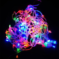 Гирлянда светодиодная нить Novogodko, 100 LED, многоцветная, 5 м, мерцание, коннектор