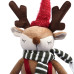 Новогодняя мягкая игрушка Yes! Fun Олень Мальчик 50 см, LED