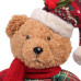 Новогодняя мягкая игрушка Yes! Fun Мишка мальчик 35,5 см