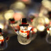 Гірлянда LED Yes! Fun на мідному дроті Сніговики 20 LED тепло-біла 2,2 м на батарейках
