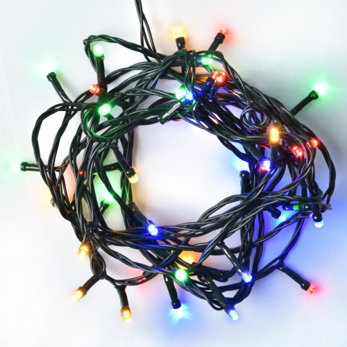Электрогирлянда Yes! Fun Нить 70 LED, разноцветная, 4,9 м, 8 режимов мигания
