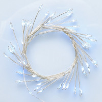Электрогирлянда Yes! Fun Кластер на медной проволоке 50 LED хол-белая 1 м статич батарейки