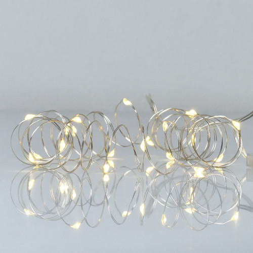 Електрогірлянда Yes! Fun Нитка на мідному дроті 20 LED тепло-біла 2 м статич батарейки