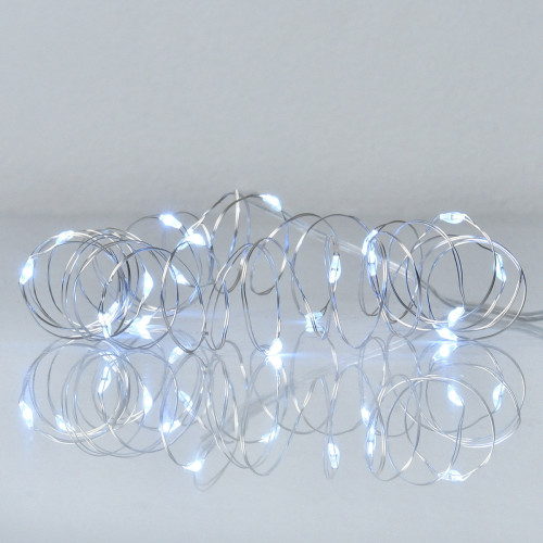 Електрогірлянда Yes! Fun Нитка на мідному дроті 20 LED холодно-біла 2м статич батарейки
