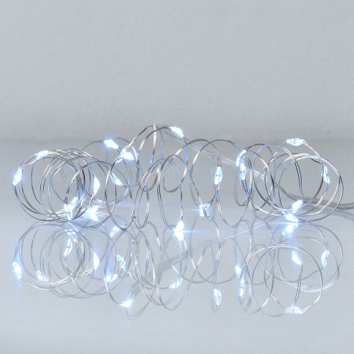 Электрогирлянда Yes! Fun Нить на медной проволоке 20 LED холодно-белая 2м статич батарейки