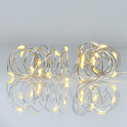 Электрогирлянда Yes! Fun Нить на медной проволоке 20 LED желтая, 2 м статич батарейка