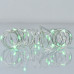 Электрогирлянда Yes! Fun Нить на медной проволоке 20 LED зеленая, 2 м статич батарейка